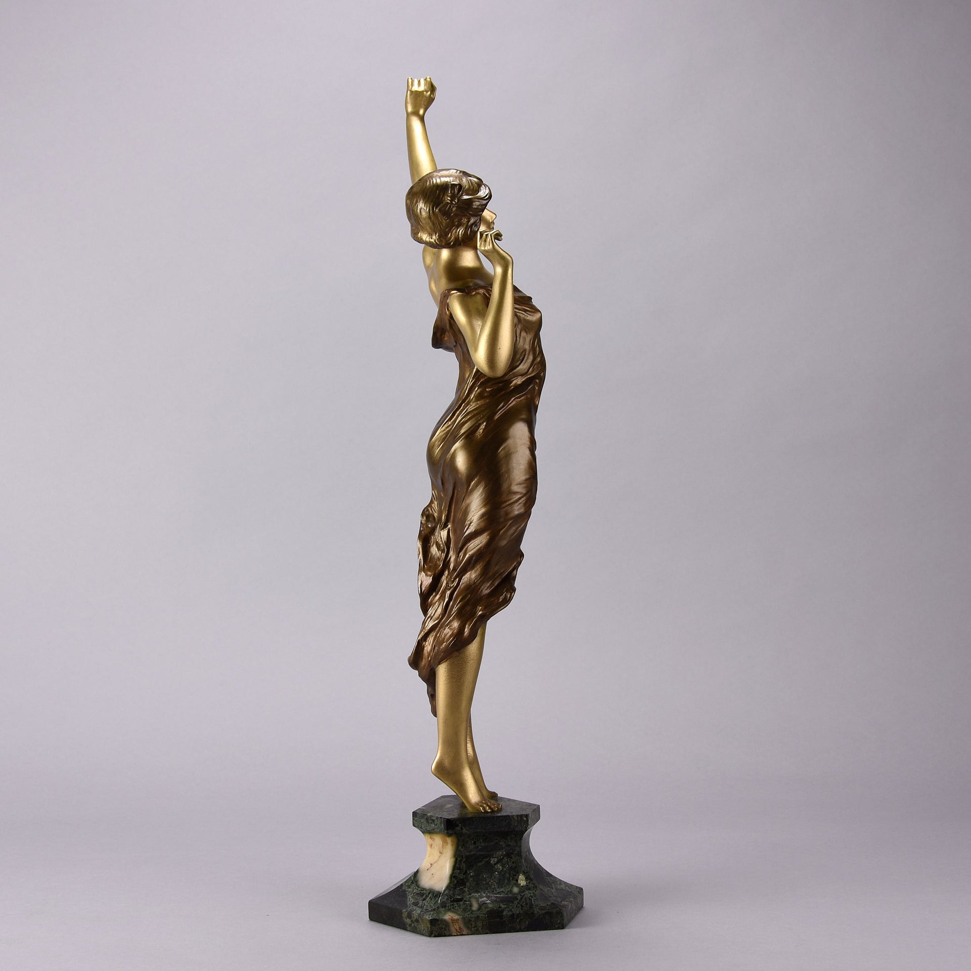 Paul Philippe Le Reveil -  Art Deco Bronze - Hickmet Fine Arts