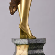 Paul Philippe Le Reveil -  Art Deco Bronze - Hickmet Fine Arts