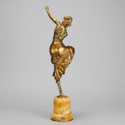 Russian Dancer - Paul Philippe - Art deco figurines - Art Deco Sculpture - Art Deco Bronze Figurines - Art Deco Bronze Lady - Hickmet Fine Arts