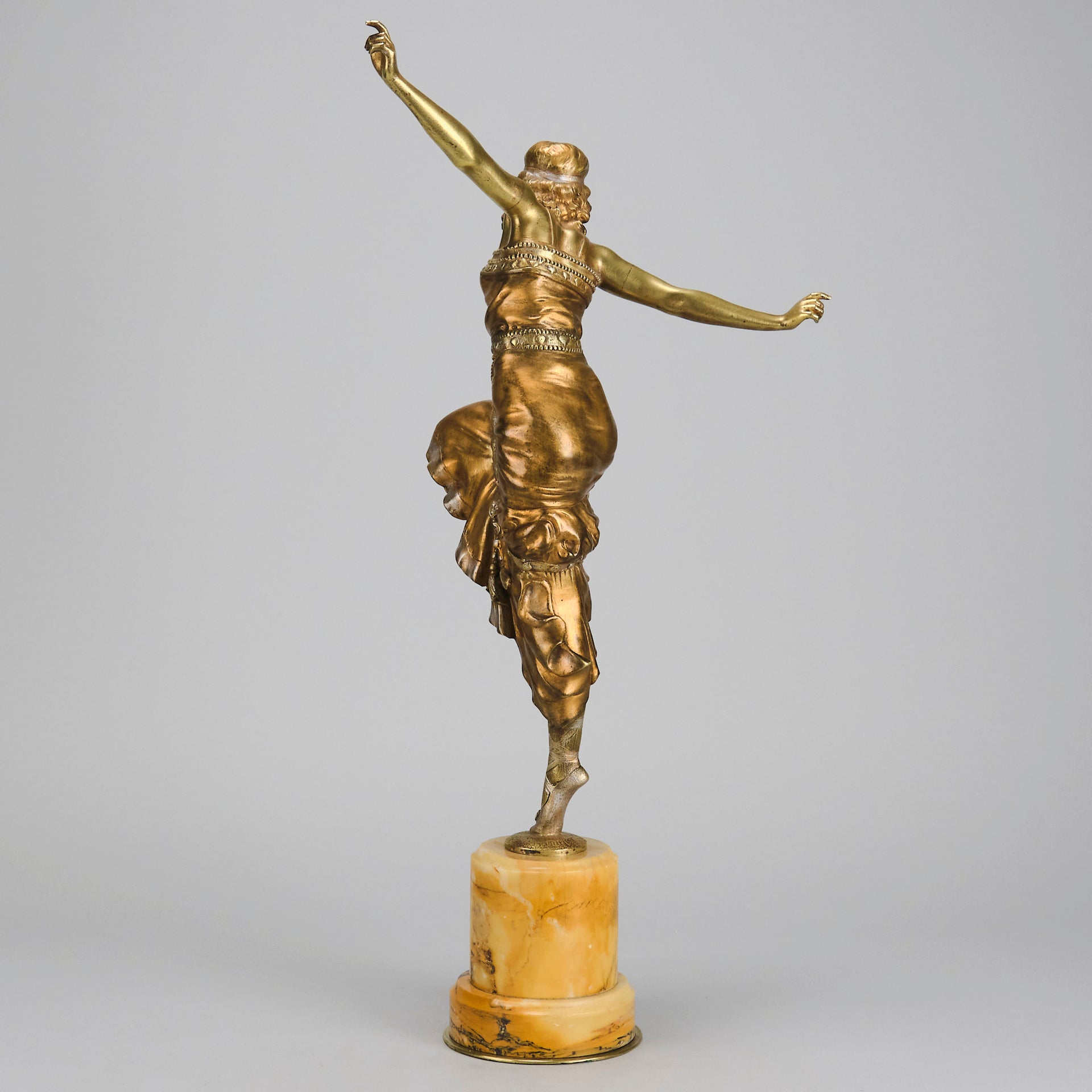 Russian Dancer - Paul Philippe - Art deco figurines - Art Deco Sculpture - Art Deco Bronze Figurines - Art Deco Bronze Lady - Hickmet Fine Arts