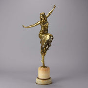 Art Deco Bronze 'Russian Dancer' by Paul Philippe