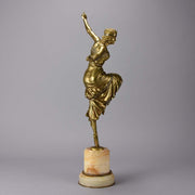 Art Deco Bronze 'Russian Dancer' by Paul Philippe