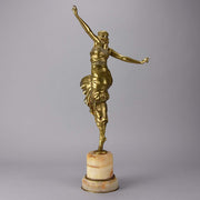 Art Deco Bronze 'Russian Dancer' by Paul Philippe