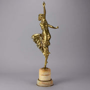 Art Deco Bronze 'Russian Dancer' by Paul Philippe