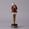 Paul Philippe "Pierette" Art Deco Bronze & Ivory Figure