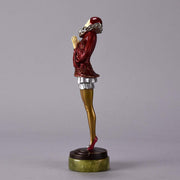 Paul Philippe "Pierette" Art Deco Bronze & Ivory Figure