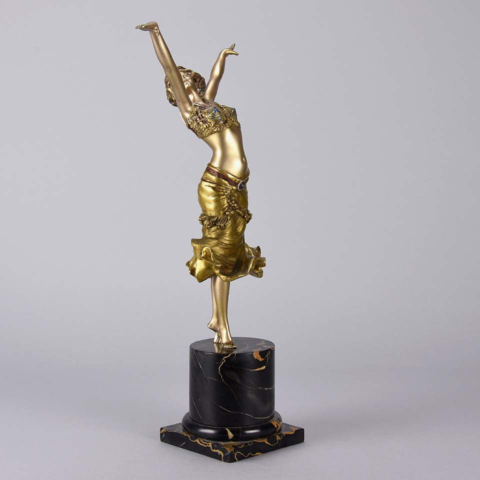Paul Philippe Bronze - Art Deco Bronze "Radha"- Hickmet Fine Arts