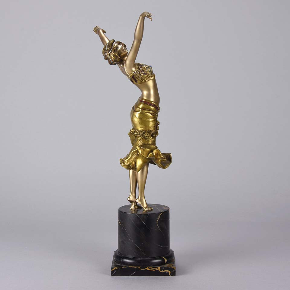 Paul Philippe Bronze - Art Deco Bronze "Radha"- Hickmet Fine Arts
