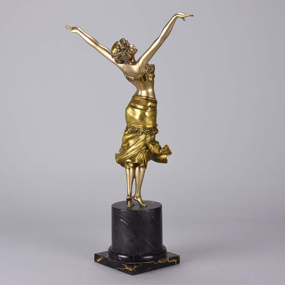 Paul Philippe Bronze - Art Deco Bronze "Radha"- Hickmet Fine Arts