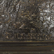 Vainqueur Mene Bronze Animalier