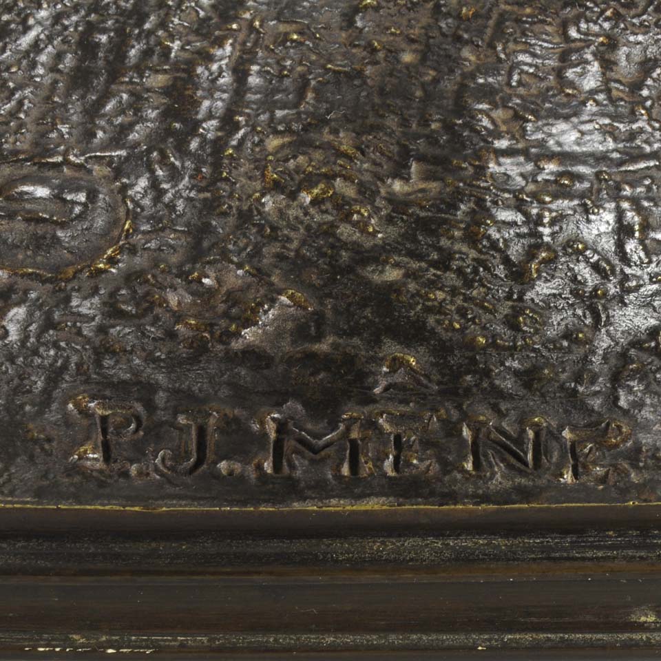 Vainqueur Mene Bronze Animalier