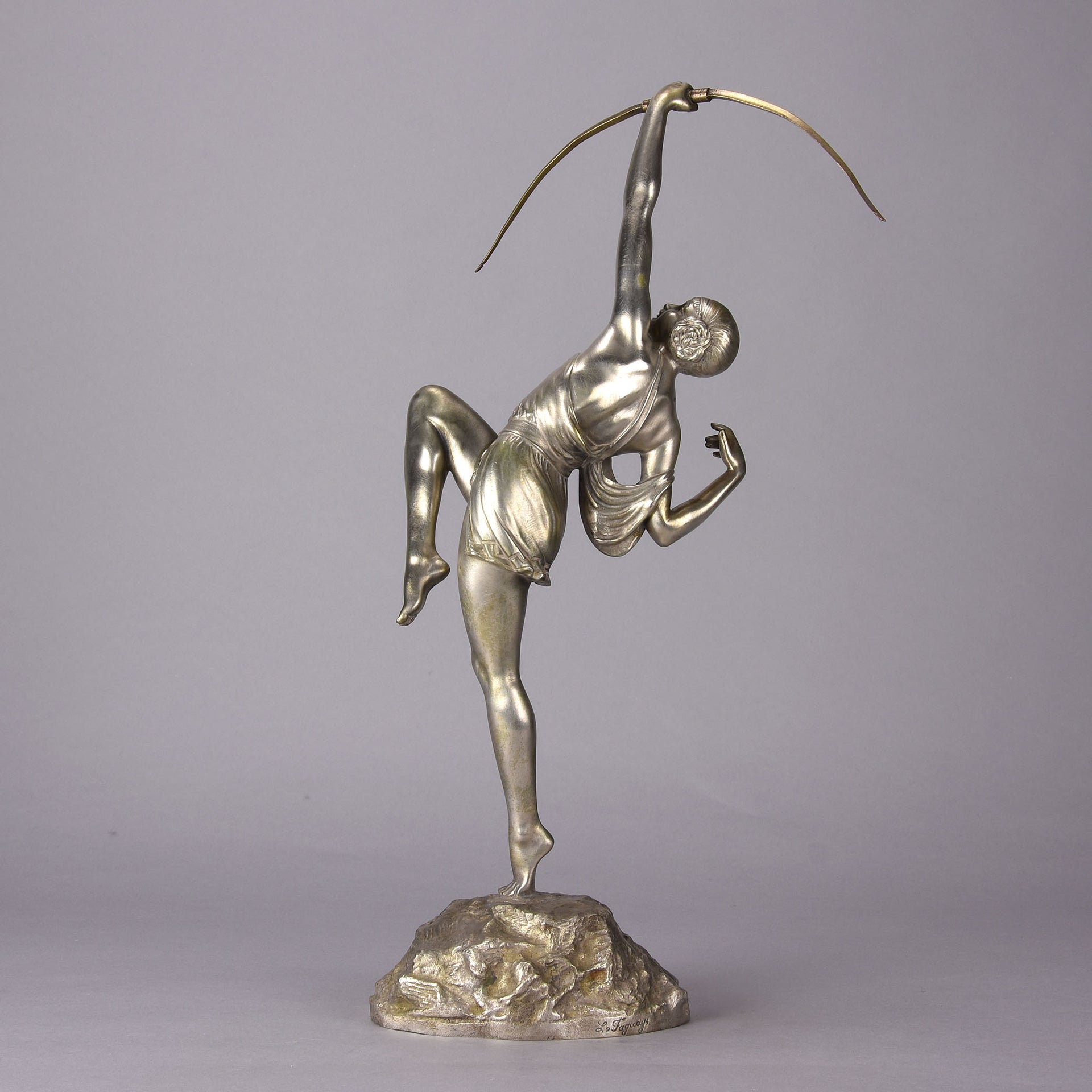 Faguays Diana - Pierre Le Faguays Bronze - Hickmet Fine Arts
