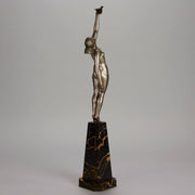 Le Faguays Messenger of Love - Art Deco sculptures for sale - Deco Bronze -  Hickmet Fine Arts