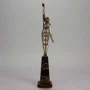 Le Faguays Messenger of Love - Art Deco sculptures for sale - Deco Bronze -  Hickmet Fine Arts