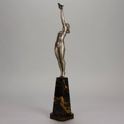 Le Faguays Messenger of Love - Art Deco sculptures for sale - Deco Bronze -  Hickmet Fine Arts