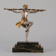  Pierre Le Faguays Bronze - Dancer of Thyrsus - Hickmet Fine Arts