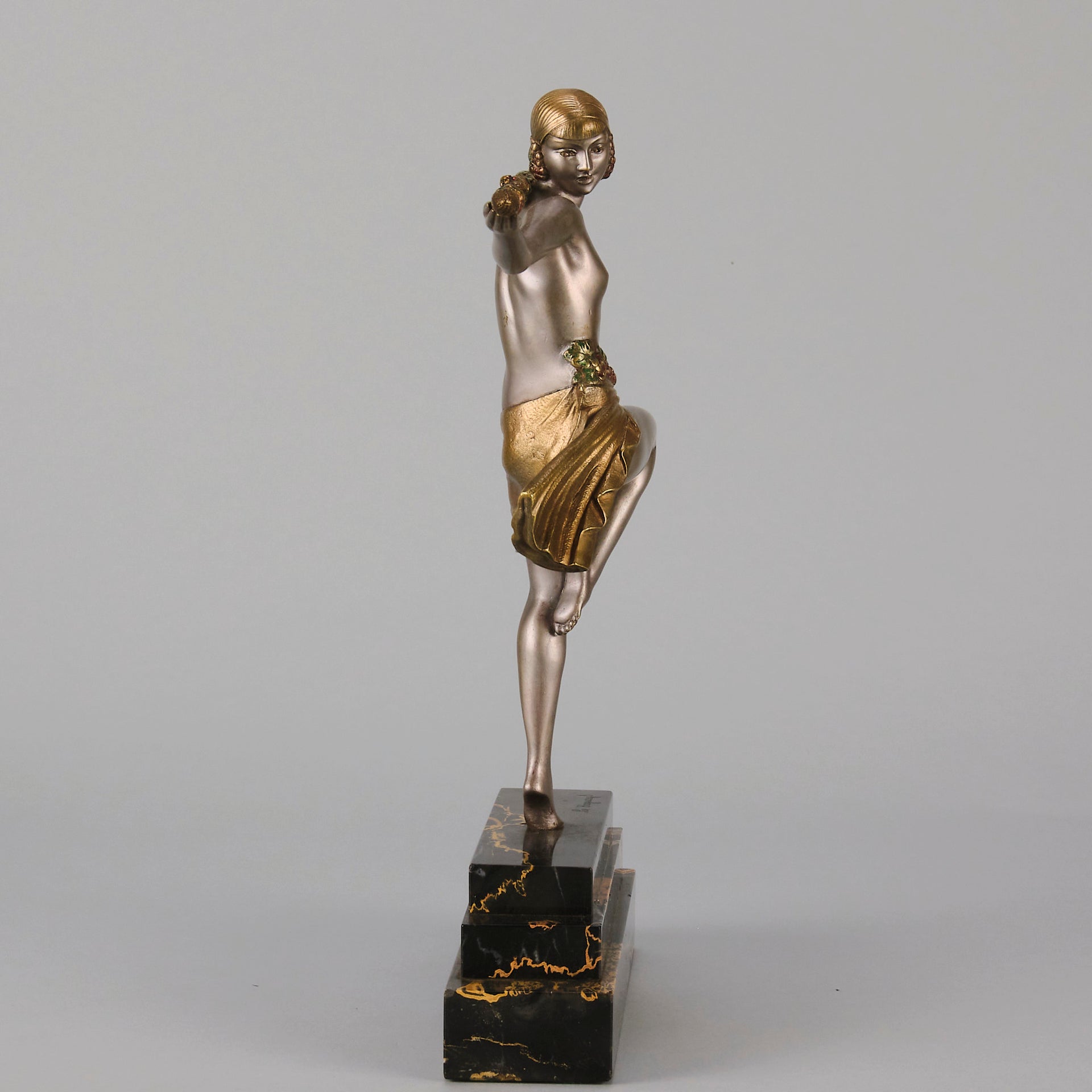  Pierre Le Faguays Bronze - Dancer of Thyrsus - Hickmet Fine Arts