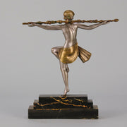  Pierre Le Faguays Bronze - Dancer of Thyrsus - Hickmet Fine Arts