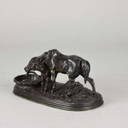 Mene Mare & Foal Animalier Bronze