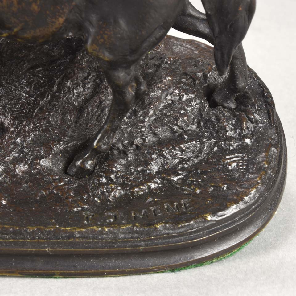 Mene Mare & Foal Animalier Bronze