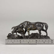 Mene Mare & Foal Animalier Bronze