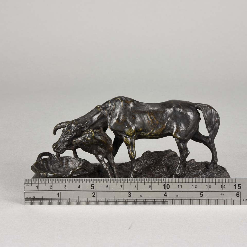 Mene Mare & Foal Animalier Bronze