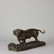 Mene Basset Hound Animalier Bronze