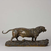 Mene Basset Hound Animalier Bronze