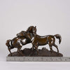 Pierre Jules Mene L'Accolade - Animal Bronze - Hickmet Fine Arts 