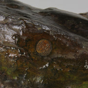 Man & Spear by Pierre Le Faguays - Art Deco Bronze - Hickmet Fine Arts