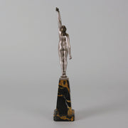 Messenger of Love - Pierre Le Faguays - Art deco figurines - Art Deco Sculpture - Bronze statues for sale - Bronze sculptures for sale - Art Deco Bronze - art deco bronze lady - Hickmet Fine Arts