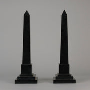 Pietra Dura Ashford Marble Obelisks