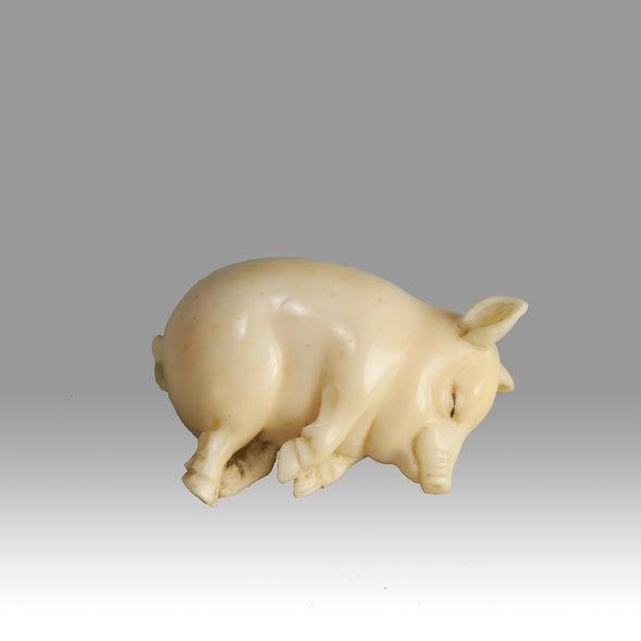 Ivory Lucky Pig