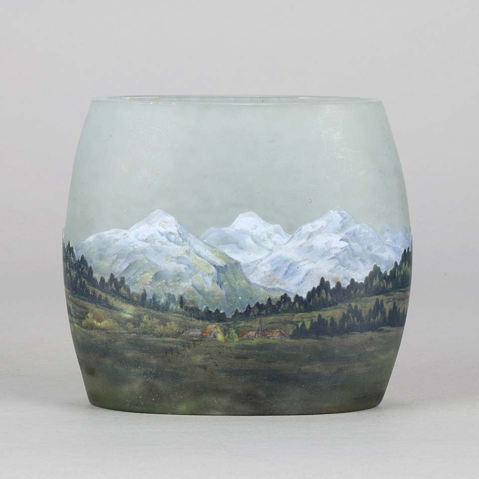 Pillow Alpine Vase by Daum Freres