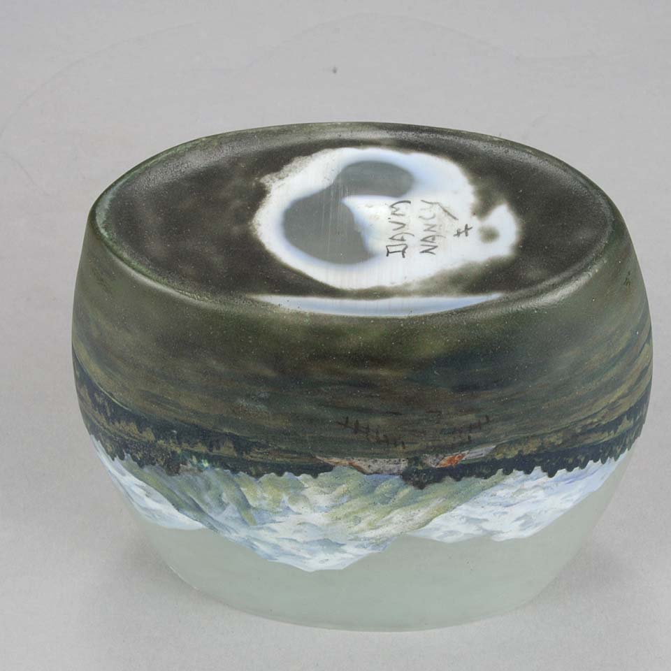 Pillow Alpine Vase by Daum Freres