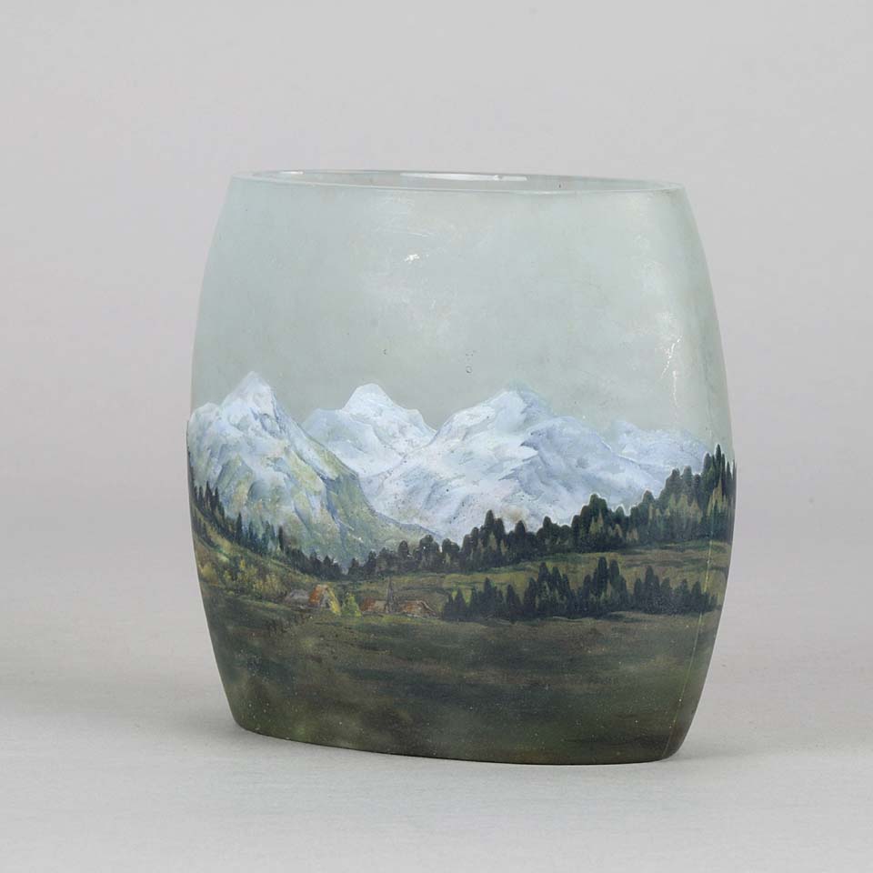 Pillow Alpine Vase by Daum Freres