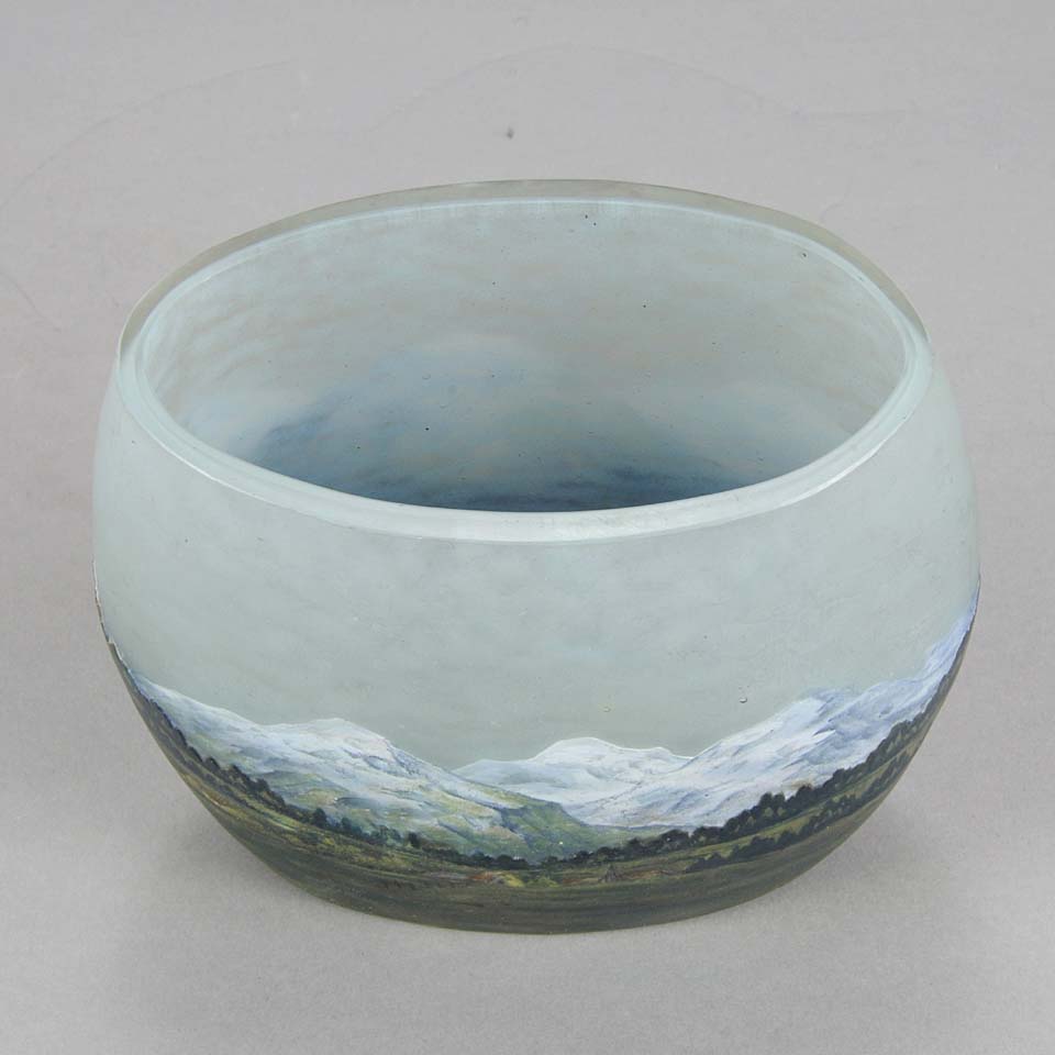 Pillow Alpine Vase by Daum Freres