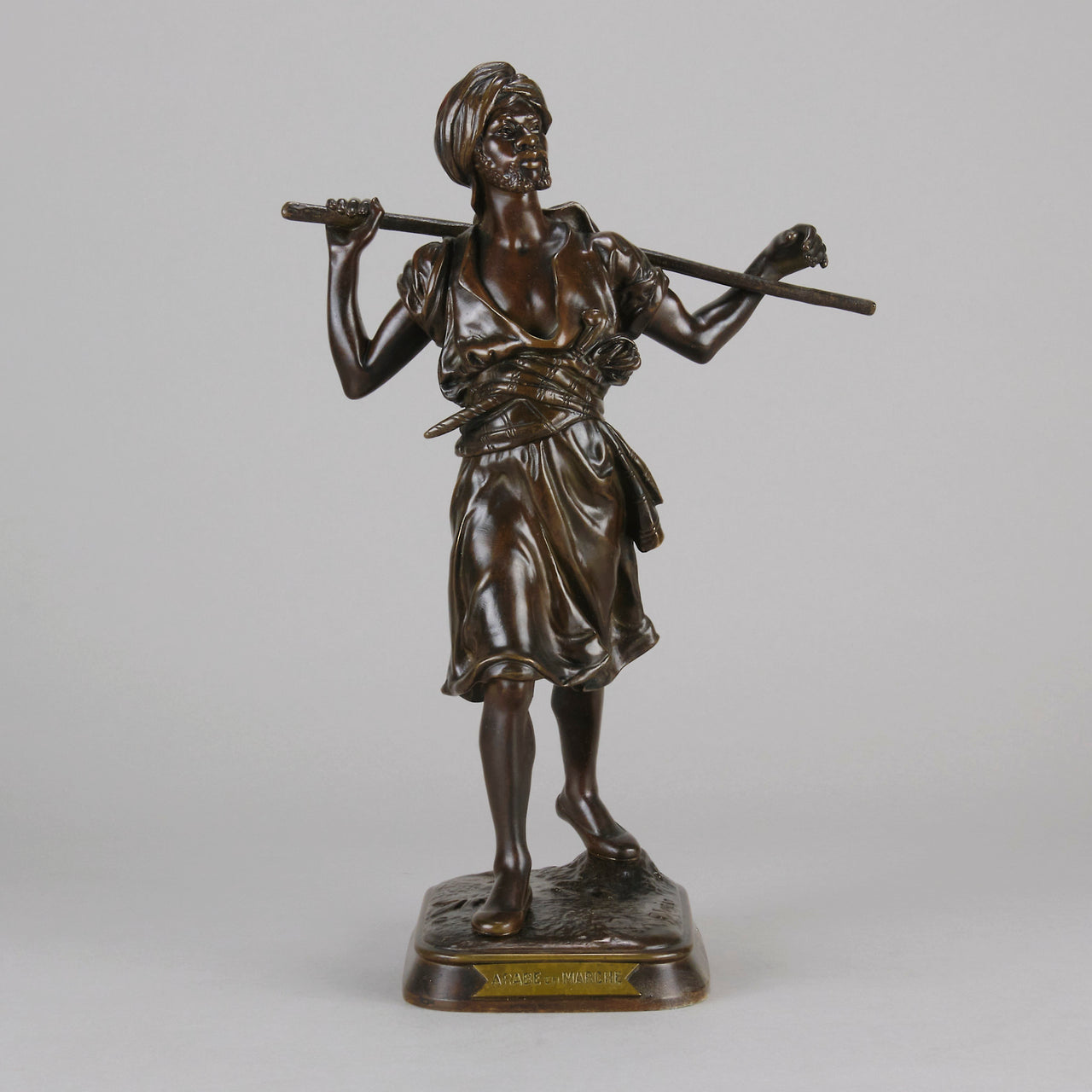 Arabe en Marche Bronze by Pinedo