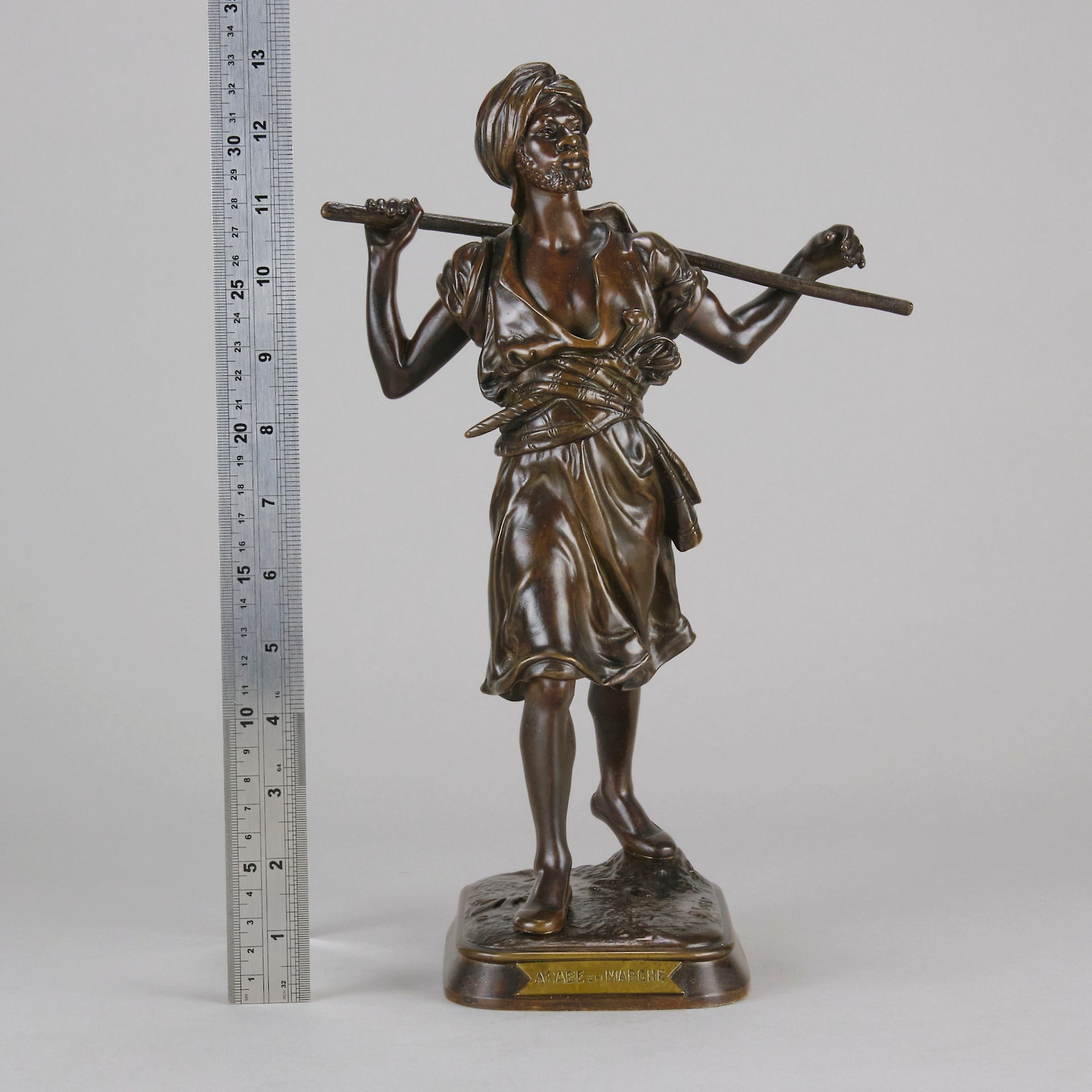 Arabe en Marche Bronze by Pinedo
