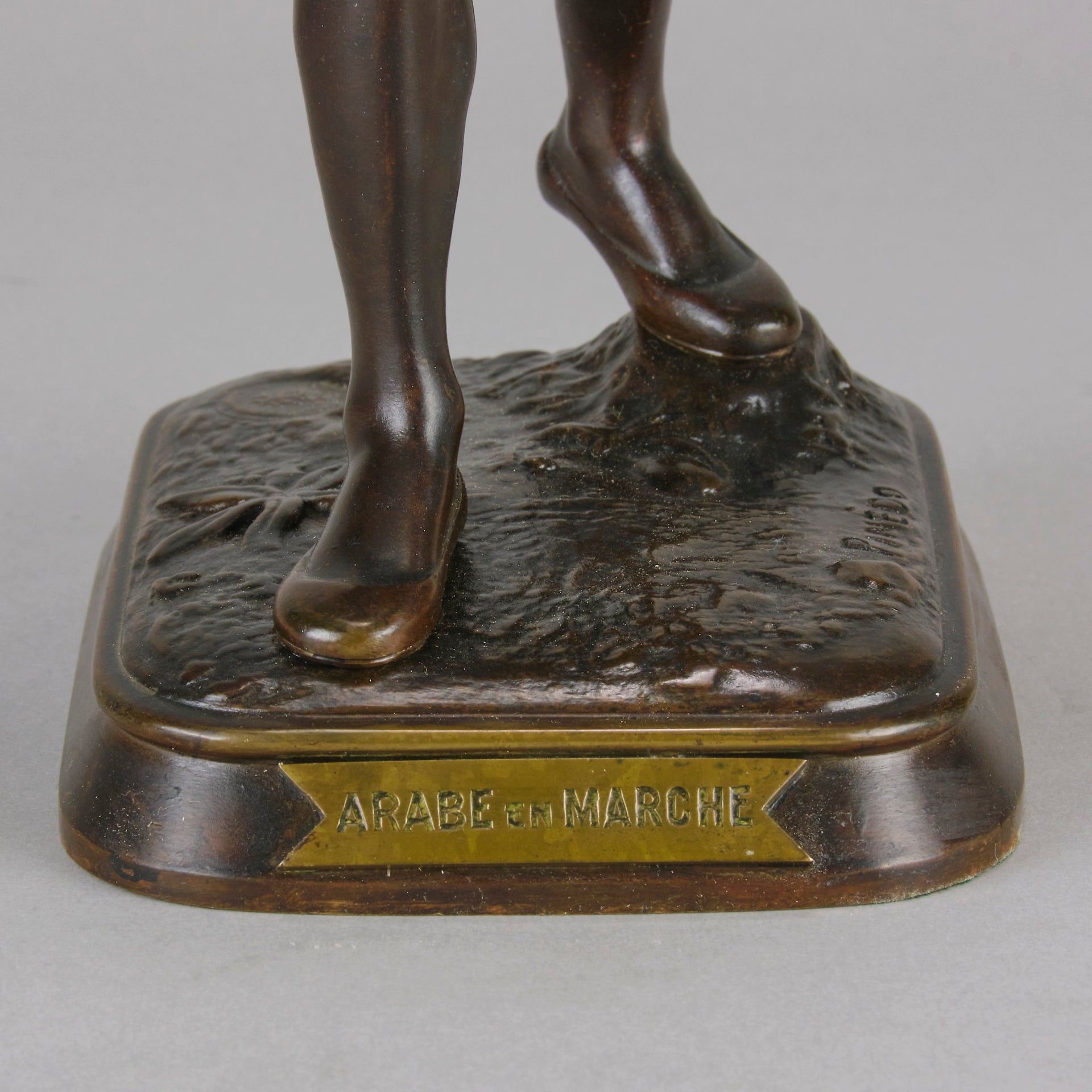 Arabe en Marche Bronze by Pinedo