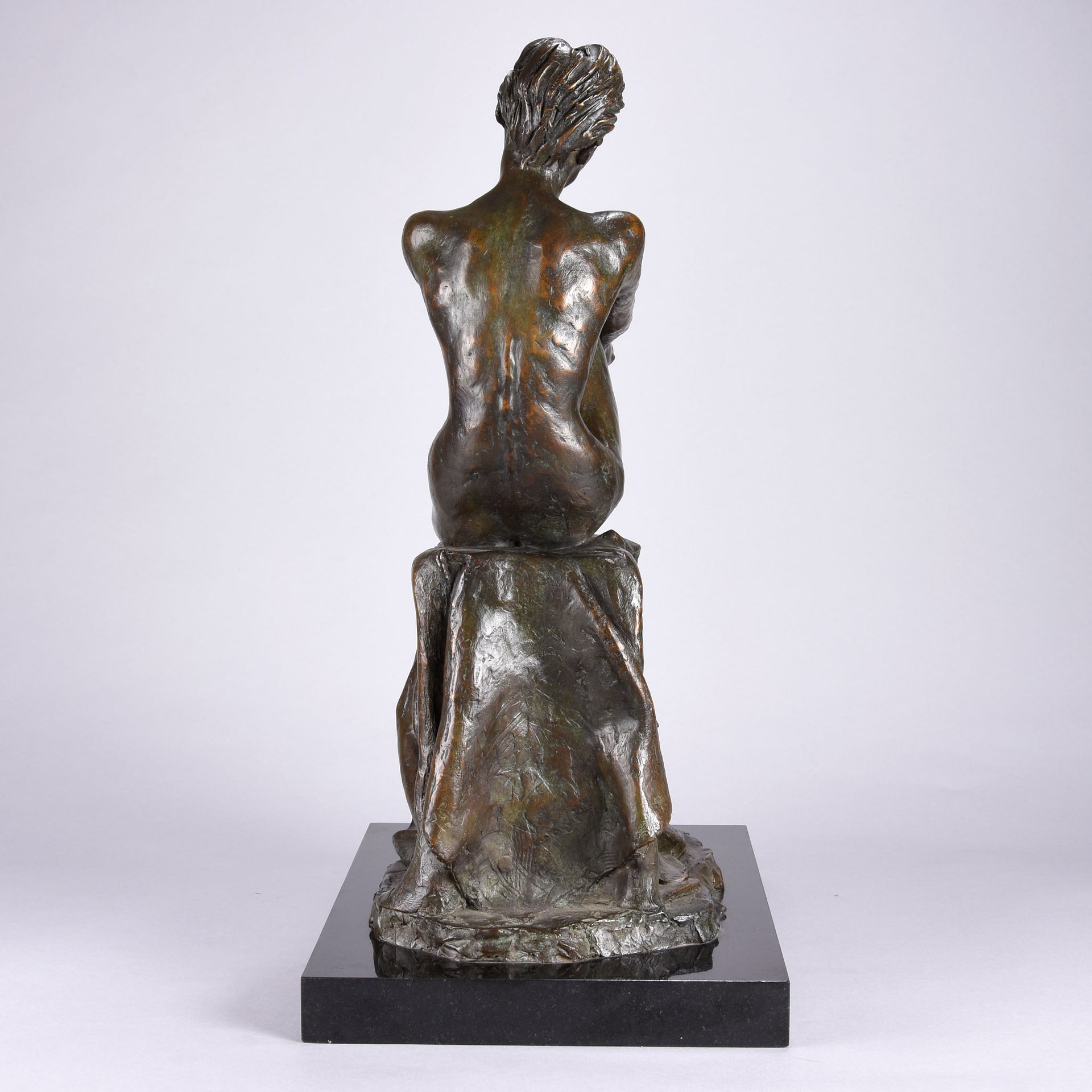 Enzo Plazotta - Girl With Stockings - Hickmet Fine Arts