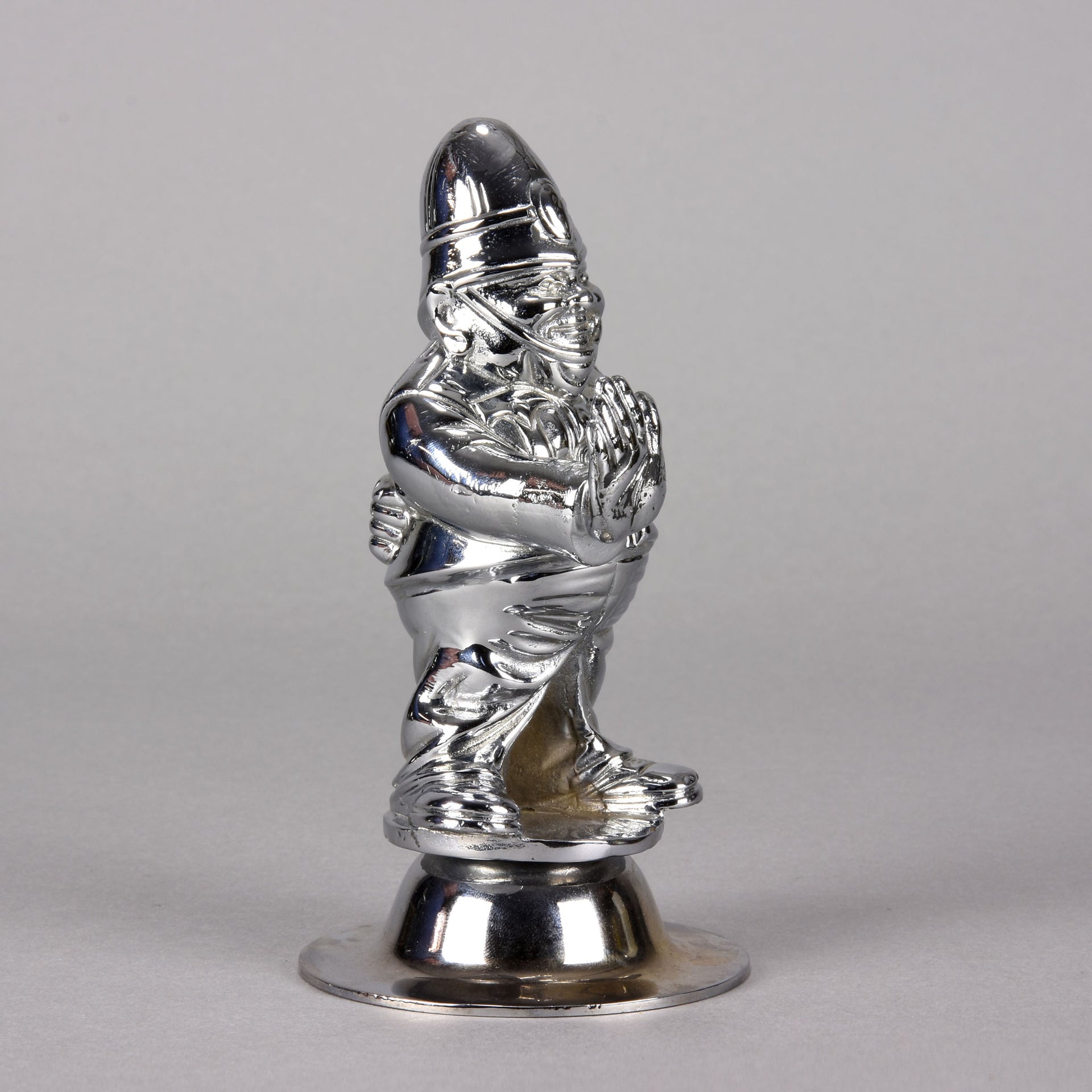 Policeman Car Mascot - Silver Plated - Hickmet Fine Arts