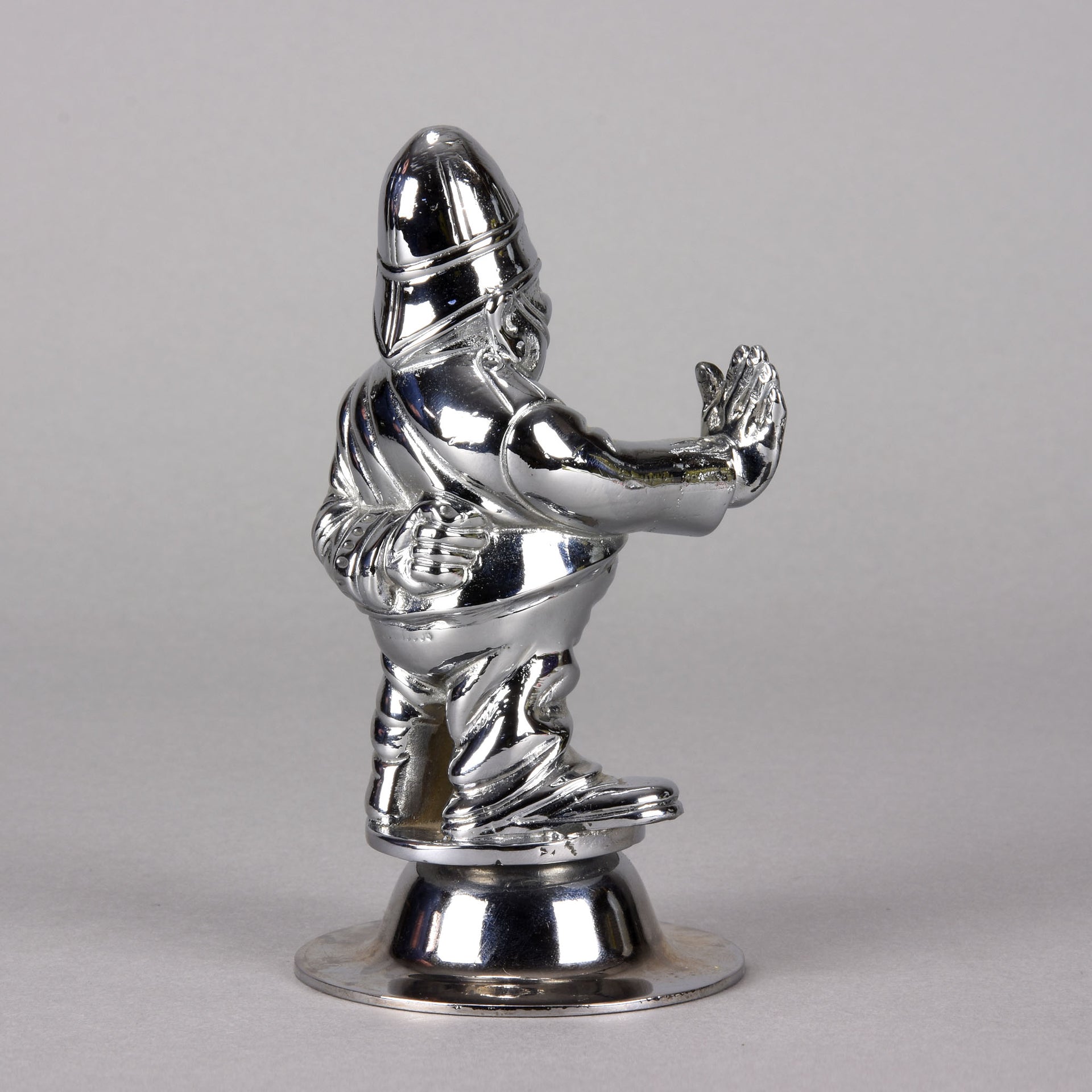 Policeman Car Mascot - Silver Plated - Hickmet Fine Arts