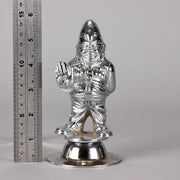 Policeman Car Mascot - Silver Plated - Hickmet Fine Arts