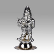 Policeman Car Mascot - Silver Plated - Hickmet Fine Arts