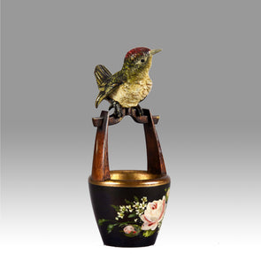 "Bird on Pot" by Franz Bergman