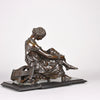 James Pradier Bronze - Seated Sappho - Hickmet Fine Arts 