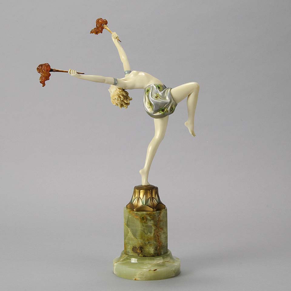 Torch Dance by Ferdinand Preiss - Hickmet Fine Arts
