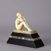 Ferdinand Preiss Thoughts - Art Deco Sculpture - Hickmet Fine Arts 