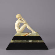 Ferdinand Preiss Thoughts - Art Deco Sculpture - Hickmet Fine Arts 